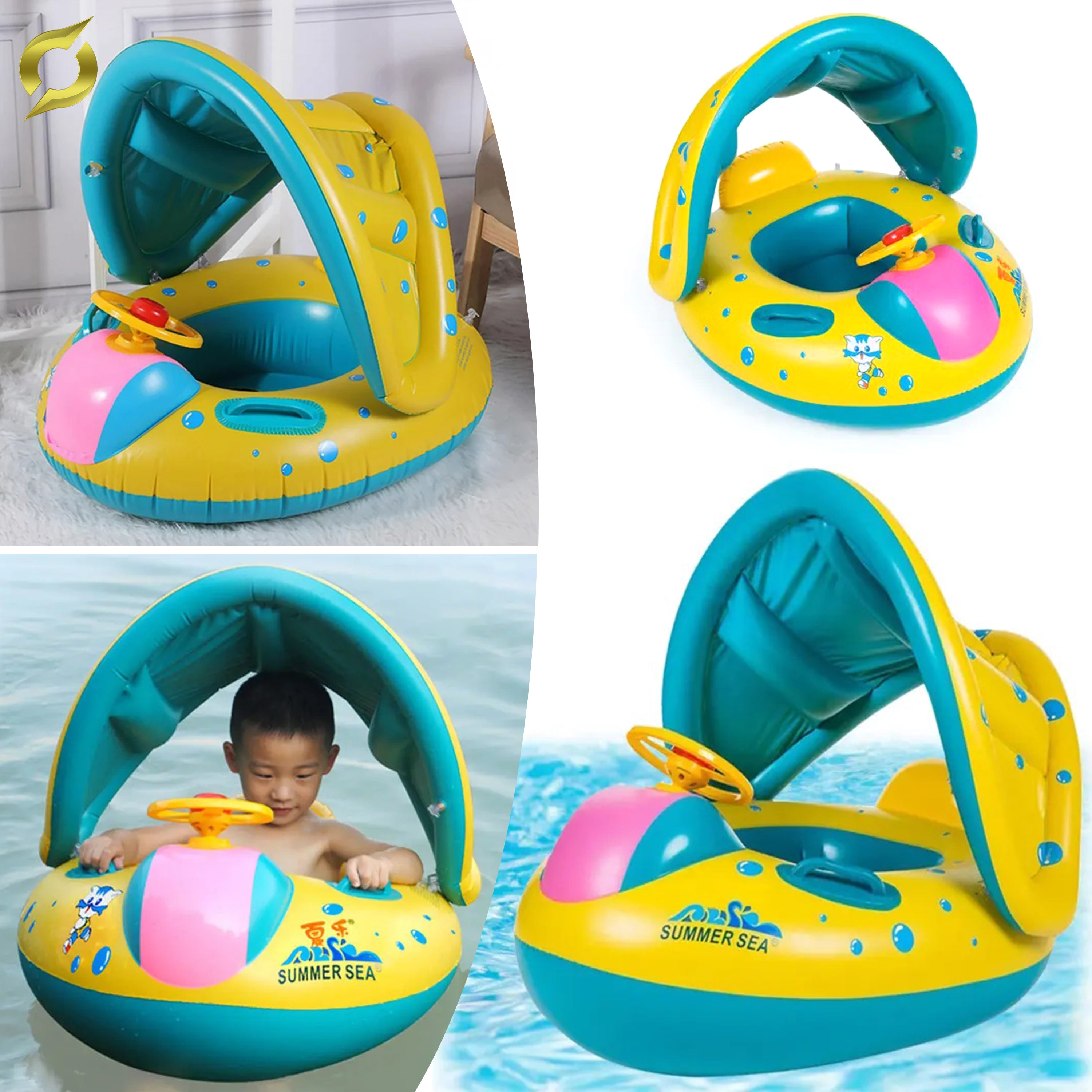 Plávací Člnok Pre Deti Na Nafukovanie | TinyBoat
