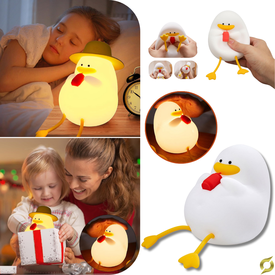 Detské LED kačacie nočné svetlo